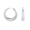 Silver Hoop Earrings