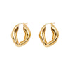 18K Gold Hoops