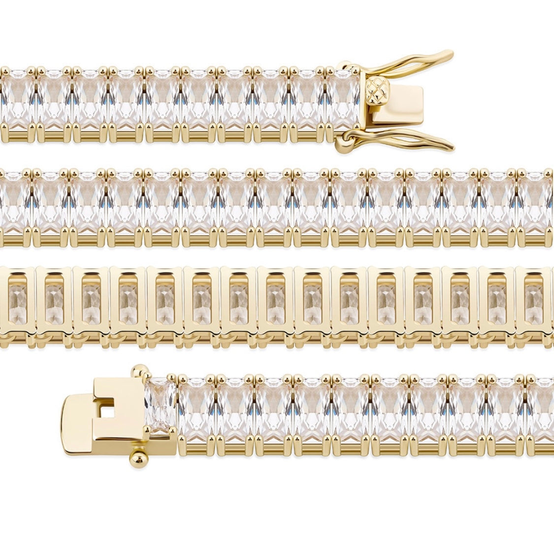 Gold Baguette Chain