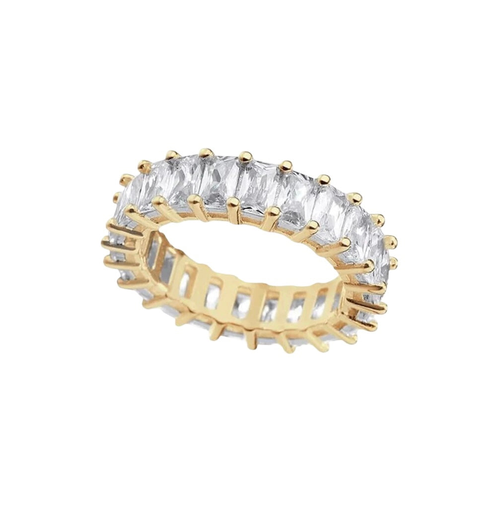 Gold Baguette Ring