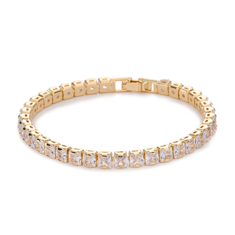 4mm Gold Tennis Bracelet