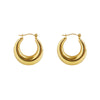 Gold-plated Hoop Earrings