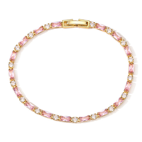 Gold Zircon Bracelet